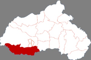 Шахэ на карте