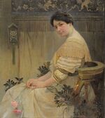 Portrait of Muchas wife Maruska - Alfons Mucha.jpg