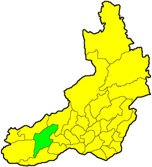 Улётовский район на карте