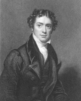 Maikl Faradein portret (pirdi Genri Pikersgill läz 1826, gravirui Džon Kokran)
