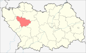 Пачелмский район на карте