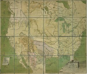 Внутренние Провинции в 1817 году