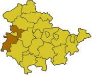 Вартбург на карте