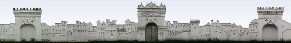 Палестинская стена Николо-Угрешского монастыря