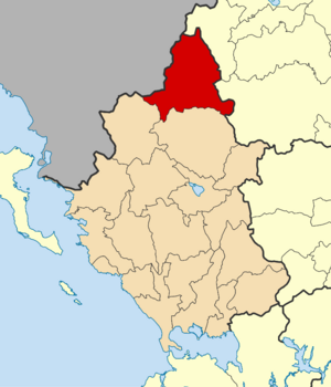 Коница на карте