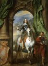 Charles I with M. de St Antoine (1633); Anthony Van Dyck.jpg