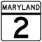 MD Route 2.svg