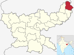 Сахибгандж на карте