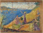 Signac - Femmes au puits. Esquisse I, 1892, RF 1979 2.jpg