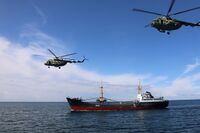 Ukrainian Navy "Horlivka" in the Black Sea.jpg
