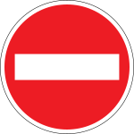 Moldova road sign 3.1.svg