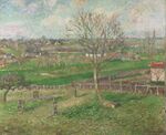 The Field and the Great Walnut Tree in Winter, Eragny.jpg