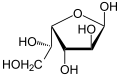 Beta-D-Idofuranose.svg