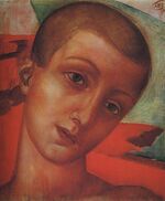 Head of youth by Petrov-Vodkin (1910, Armenia)jpg.jpeg