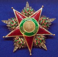 Order of Charity 1st class star (Ottoman Empire 1900) - Tallinn Museum of Orders.jpg