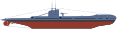 Shadowgraph U british class groupe II submarine.svg