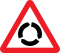 Roundabout ahead