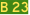 Australian Alphanumeric State Route B23.svg