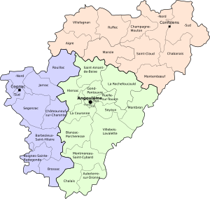 Шаранта на карте