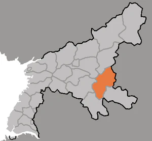 Синян на карте