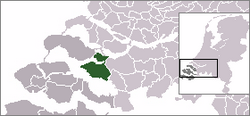 Толен на карте
