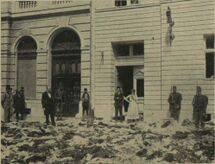 Serbian tailor's premises plundered after riots.jpg