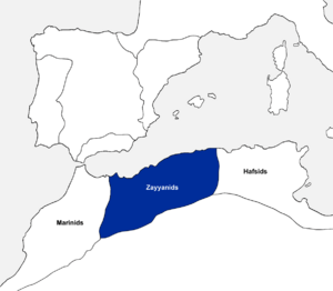 Zayyanid Kingdom at the beginning of the 14th century.png