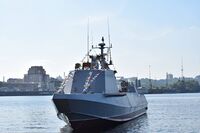 «Кентаври» для ВМС ЗС України на воду спущено ще один десантно-штурмовий катер (44804401271).jpg