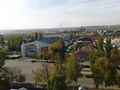 Вид на кинотеатр «Октябрь» и пл. Мичурина с колокольни Ильинского храма