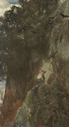 Arnold Böcklin - Der Einsiedler (1863).jpg