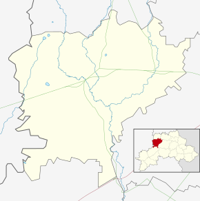 Белыничи на карте