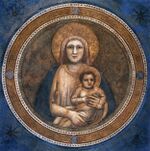 Giotto - Vault (detail), 1303-06, 2vault1.jpg