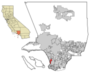 LA County Incorporated Areas Redondo Beach highlighted.svg