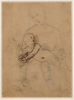 Raffaello - Madonna mit Kind (Studie zur Bridgewater-Madonna), 209r.jpg