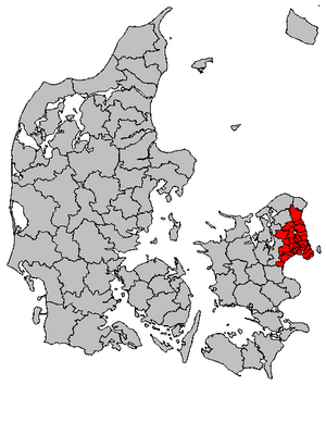 Kopenhagen на карте