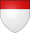 Argent a chief gules.svg