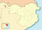 Расположение муниципалитета на карте провинции