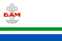 Flag of Tynda (Amur oblast) (2005).svg