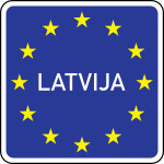 Latvia road sign 749.svg