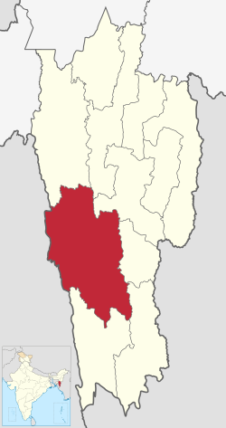 Лунглеи на карте