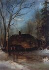 Savrasov spring landscape hut.jpg