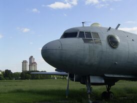 Ил-14 на Тушинском аэродроме