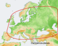 Distribution map Campanula patula.png