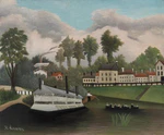 Henri Rousseau - The Laundry Boat of Pont de Charenton (1895).jpg