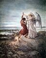 «Иаков, сражающийся с ангелом» (1855)