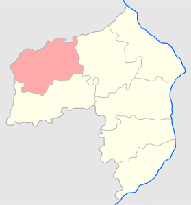 Опоченский уезд на карте