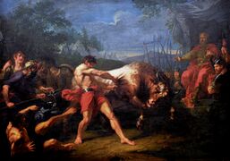 Угрюмов Г. И. «Испытание силы Яна Усмаря». 1796-1797