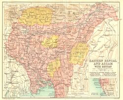 Княжество Манипур в Hicky's Bengal Gazette, 1907 год