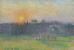 MB-Pis-04 Pissarro Blick-auf-Bazincourt-Sonnenuntergang 1.jpg