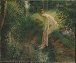 Pissarro - Bather in the Woods.JPG